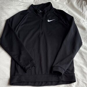 Nike Men's Black Quarter-Zip